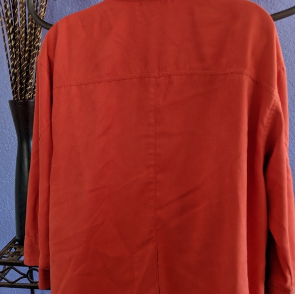 Vintage Chico's orange jacket - Picture 3 of 4